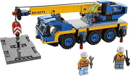 LEGO 60324 Mobile Crane Truck Build big in LEGO City 2TTOYS Official LEGO shop