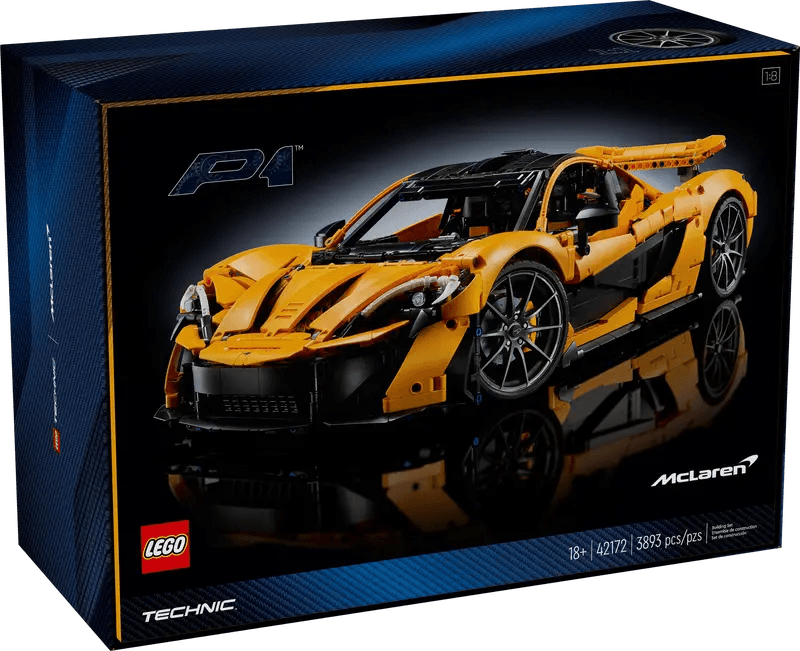 LEGO 42172 McLaren P1 Ultimate Car: Bouw een icoonische supercar!