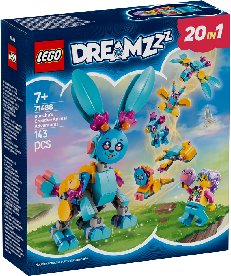 LEGO Bunchu'c Kreative Tierabenteuer 71488 Dreamzzz