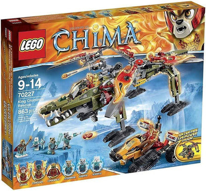 LEGO Koning Crominus' Redding 70227 Chima LEGO CHIMA @ 2TTOYS LEGO €. 69.49