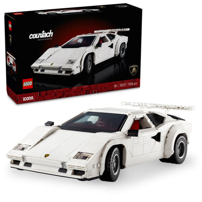 LEGO Lamborghini Countach 5000 Quattrovalvole (white) 10337 Icons