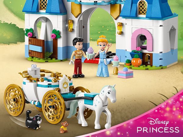 LEGO Cinderella's Castle &amp; Carriage 43275 Disney (Pre-Order: January 2025)