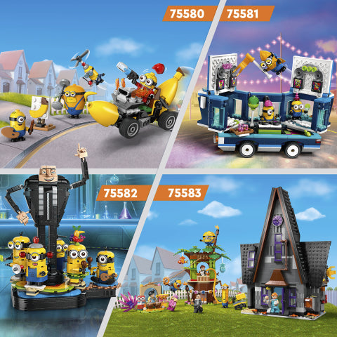 LEGO Minions Kombiangebot 75580, 75581, 75582 und 75583