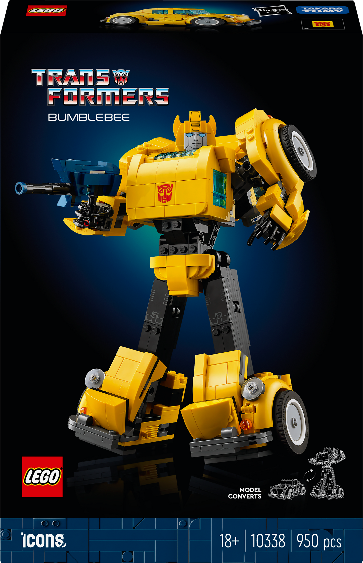 LEGO Bumblebee aus Transformers 10338 Symbole