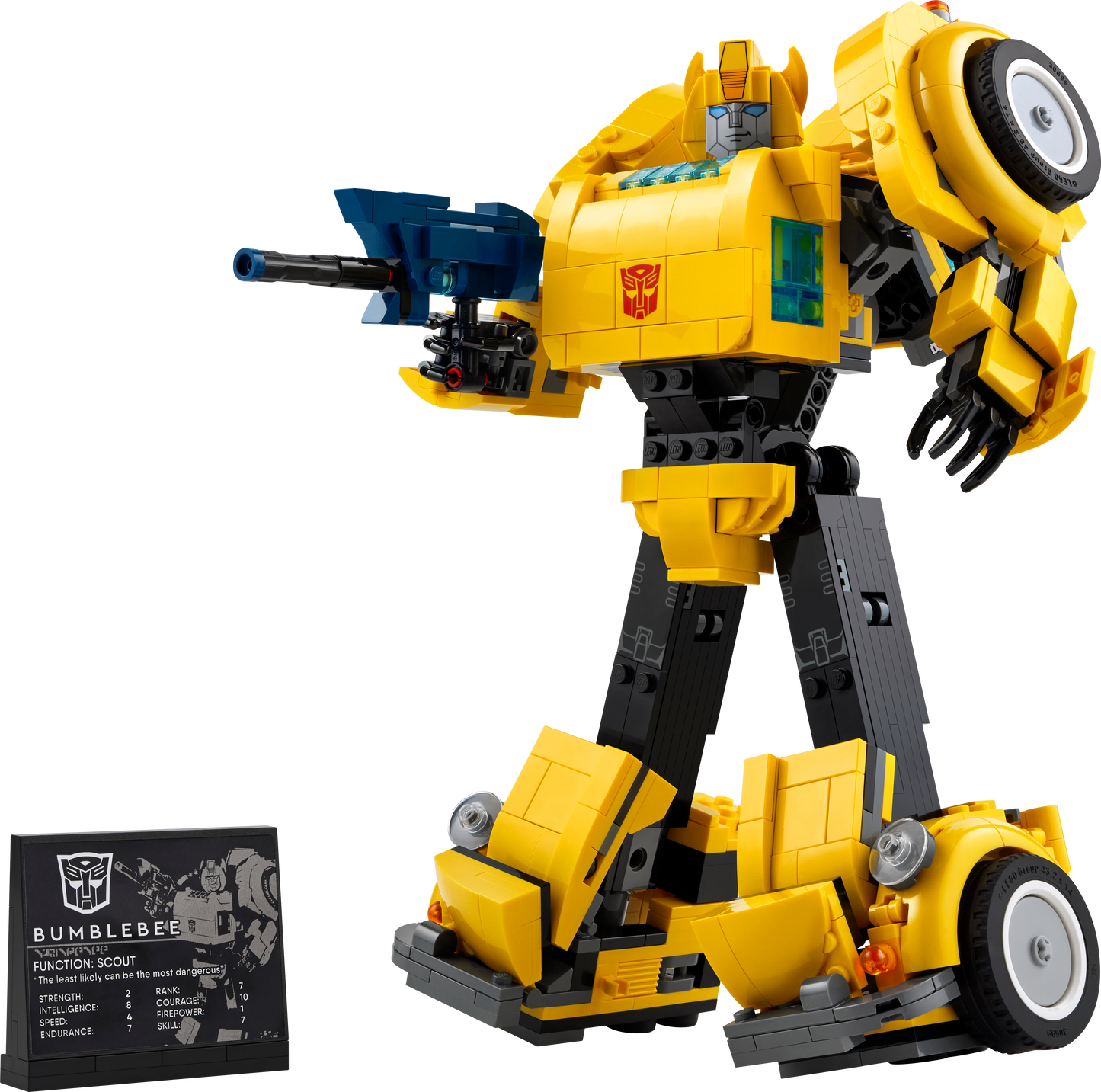 LEGO Bumblebee aus Transformers 10338 Symbole