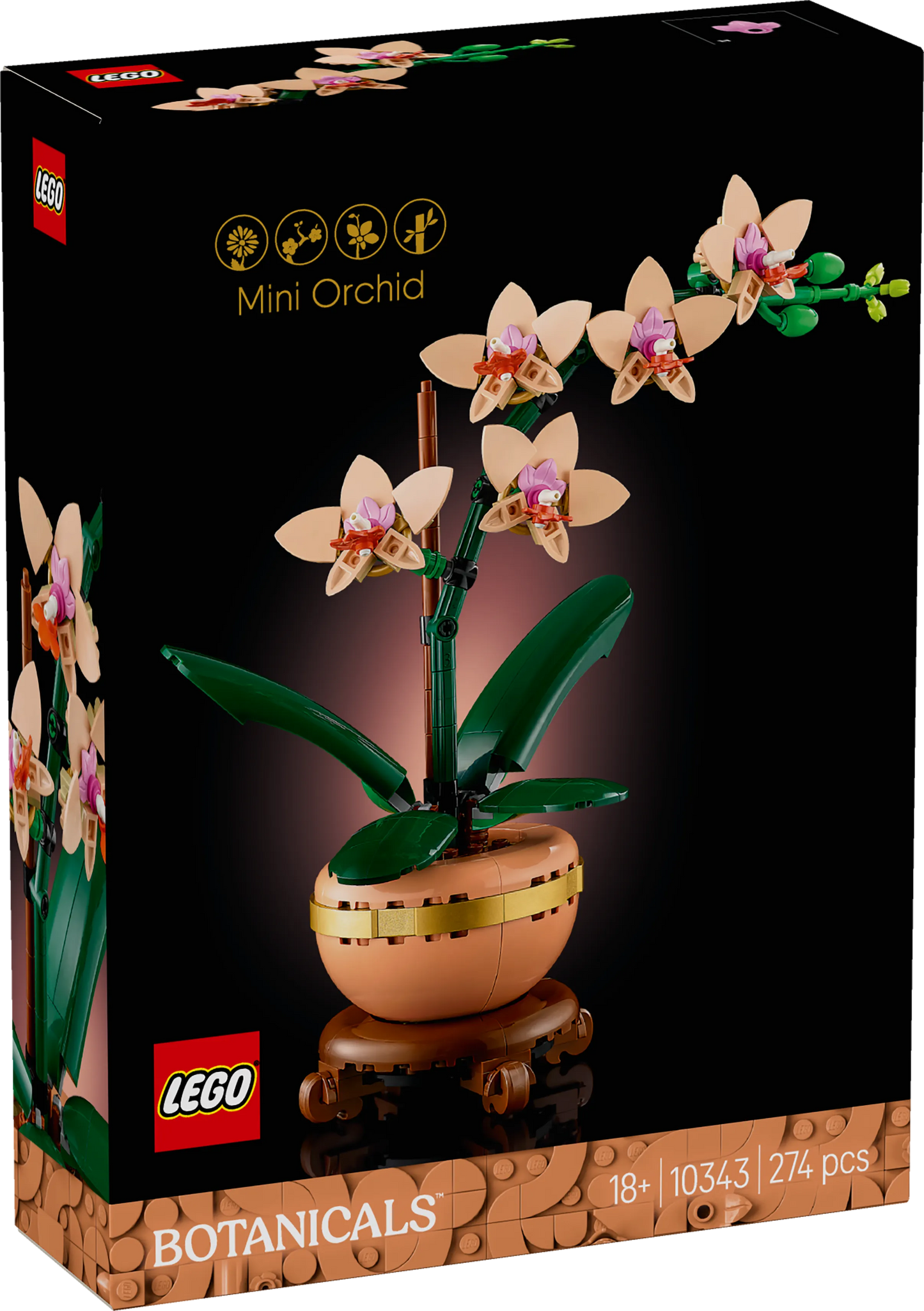 LEGO Mini Orchid 10343 Botanical Collection