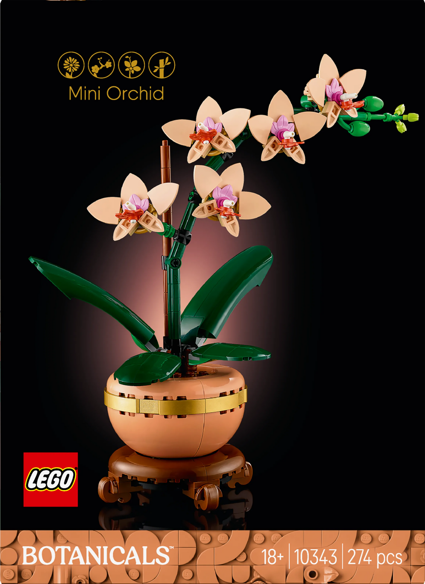 LEGO Mini Orchid 10343 Botanical Collection