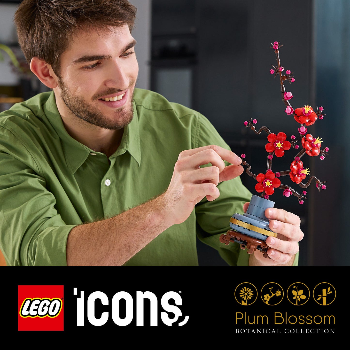 LEGO Japanese Apricot 10369 Botanical Collection