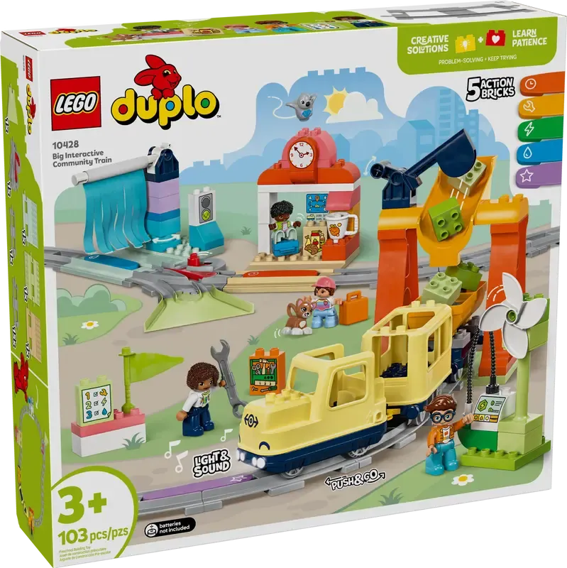 LEGO Großer interaktiver Gemeinschaftszug 10428 DUPLO