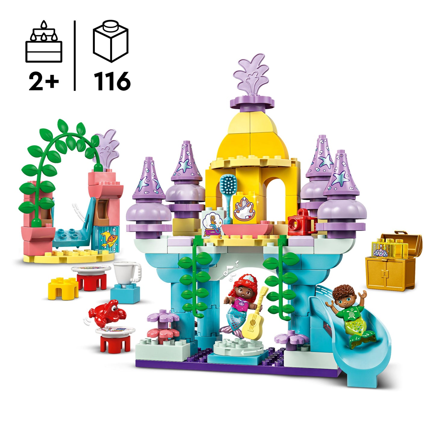 LEGO Arielles magischer Unterwasserpalast 10435 Disney