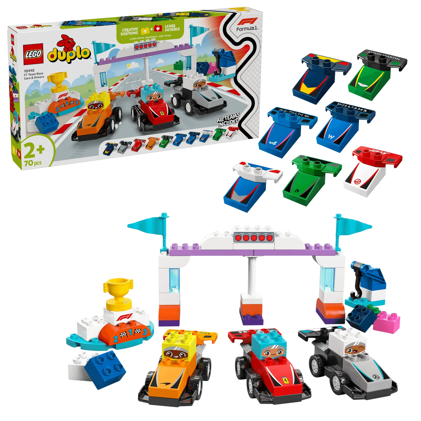 LEGO Formule 1 team 10445 DUPLO