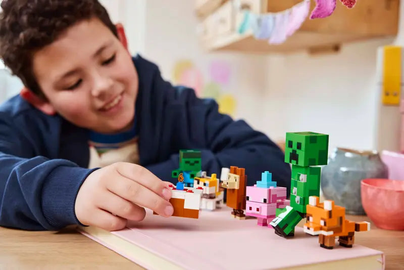 LEGO Ferkels Geburtstag: Feiern Sie mit Minecraft 21281 Minecraft