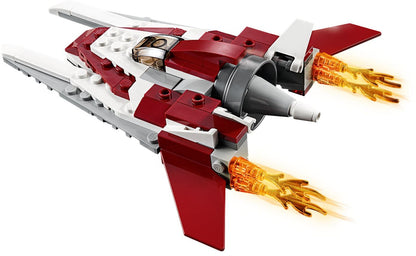 LEGO Futuristisches Flugzeug 31086 Creator 3-in-1