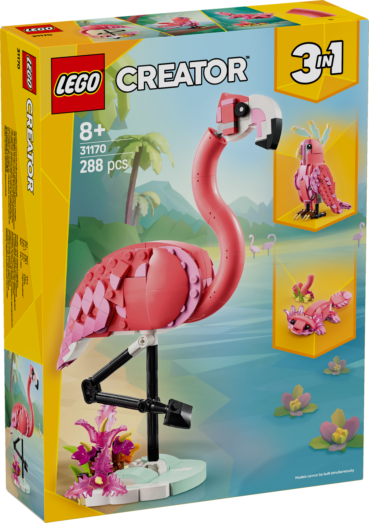 LEGO Wild Animals Pink Flamingo 31170 Creator