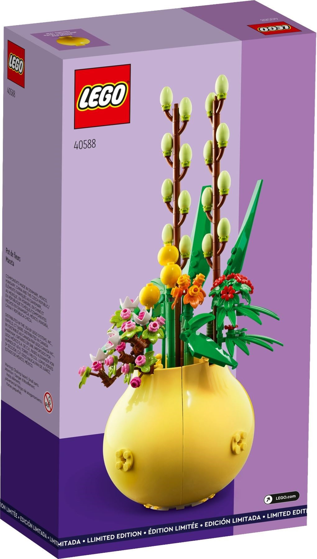 LEGO Flower Pot with Flowers 40588 Botanical Collection