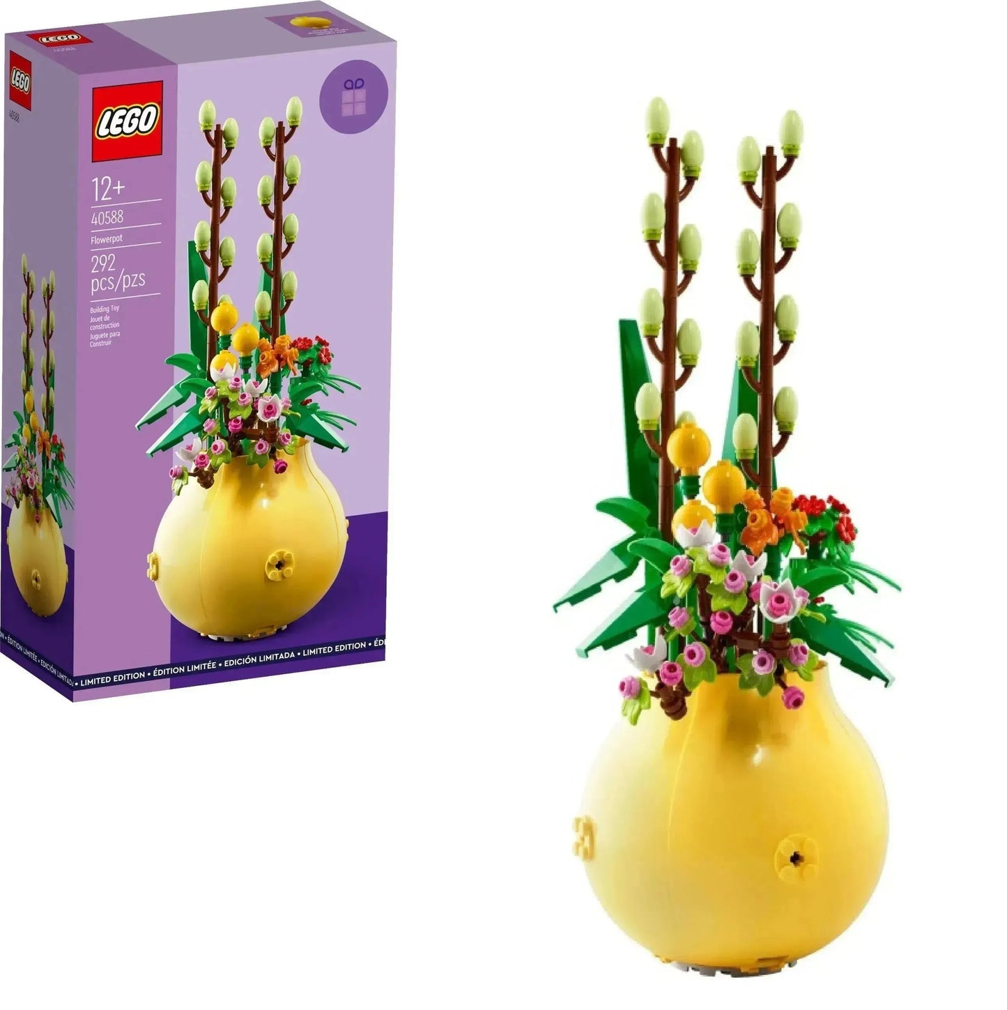 LEGO Flower Pot with Flowers 40588 Botanical Collection