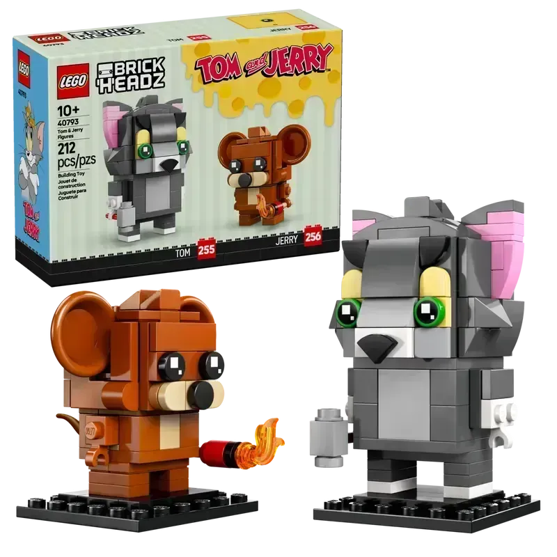 LEGO Tom en Jerry figuren 40793 Brickheadz