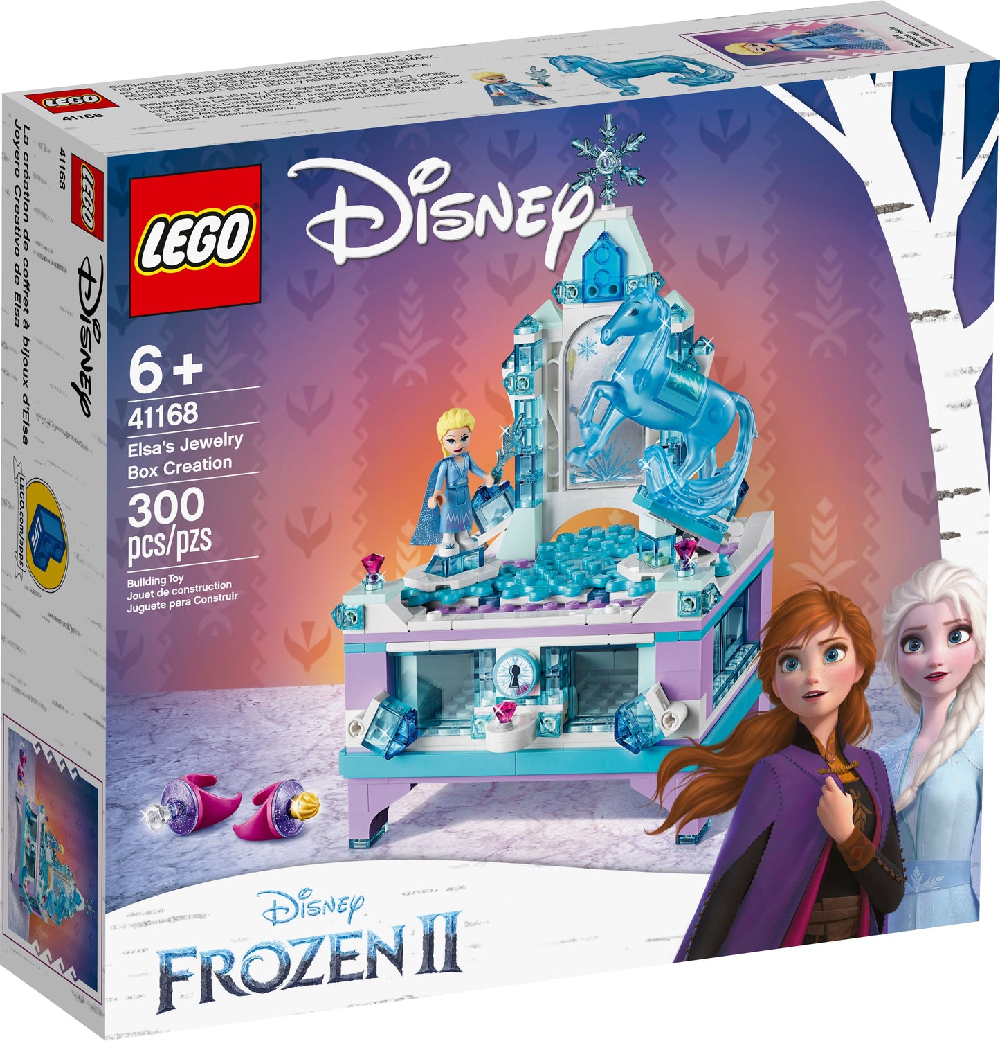 LEGO Frozen Elsas Schmuckkästchentruhe 41168 Disney