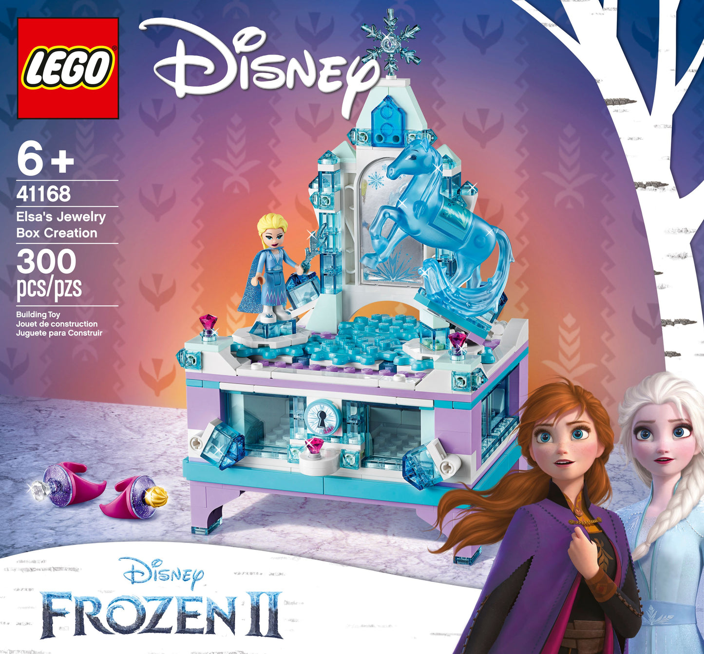 LEGO Frozen Elsas Schmuckkästchentruhe 41168 Disney