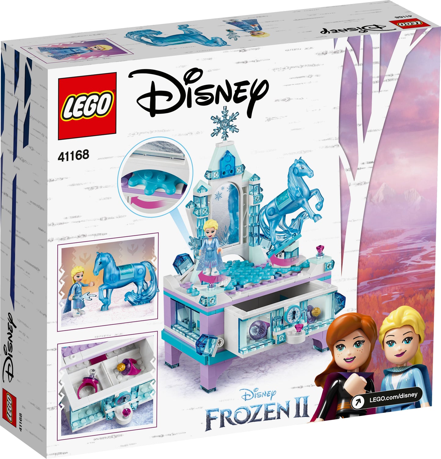 LEGO Frozen Elsa's Jewelry box chest 41168 Disney