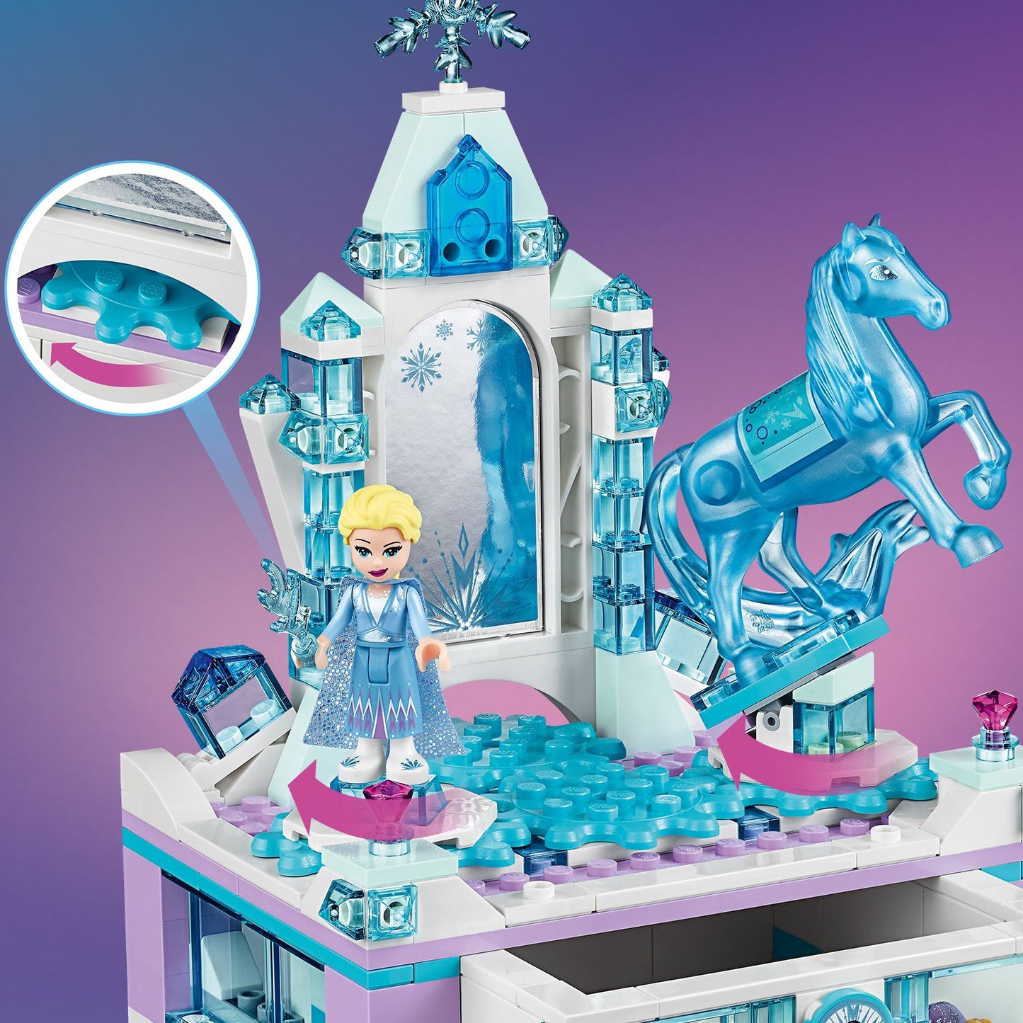 LEGO Frozen Elsas Schmuckkästchentruhe 41168 Disney