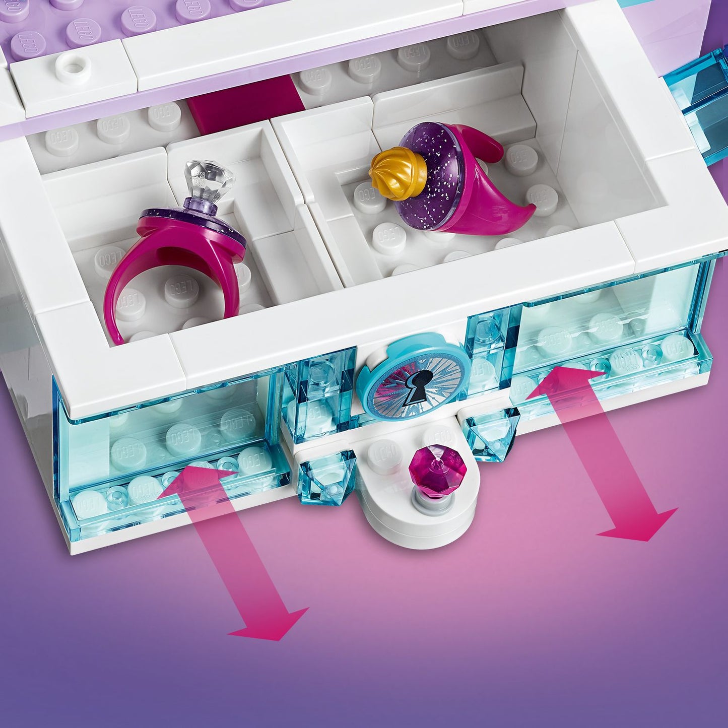 LEGO Frozen Elsa's Jewelry box chest 41168 Disney