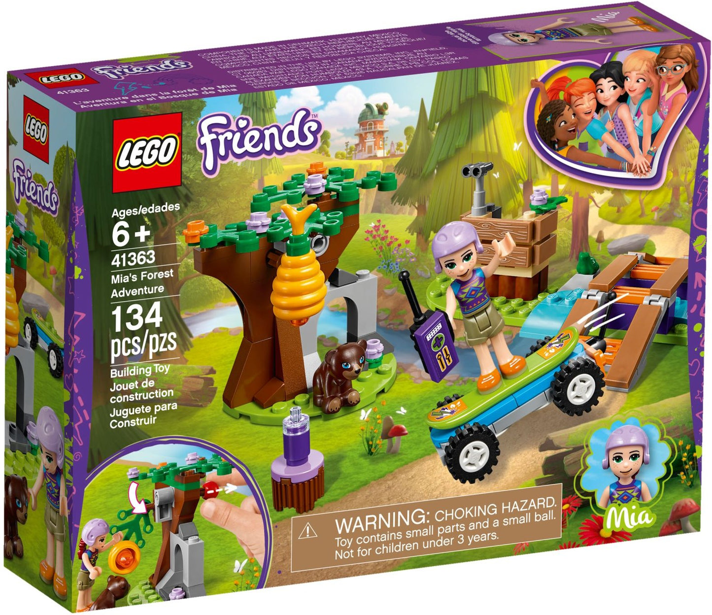 LEGO Mias Outdoor-Abenteuer 41363 Friends