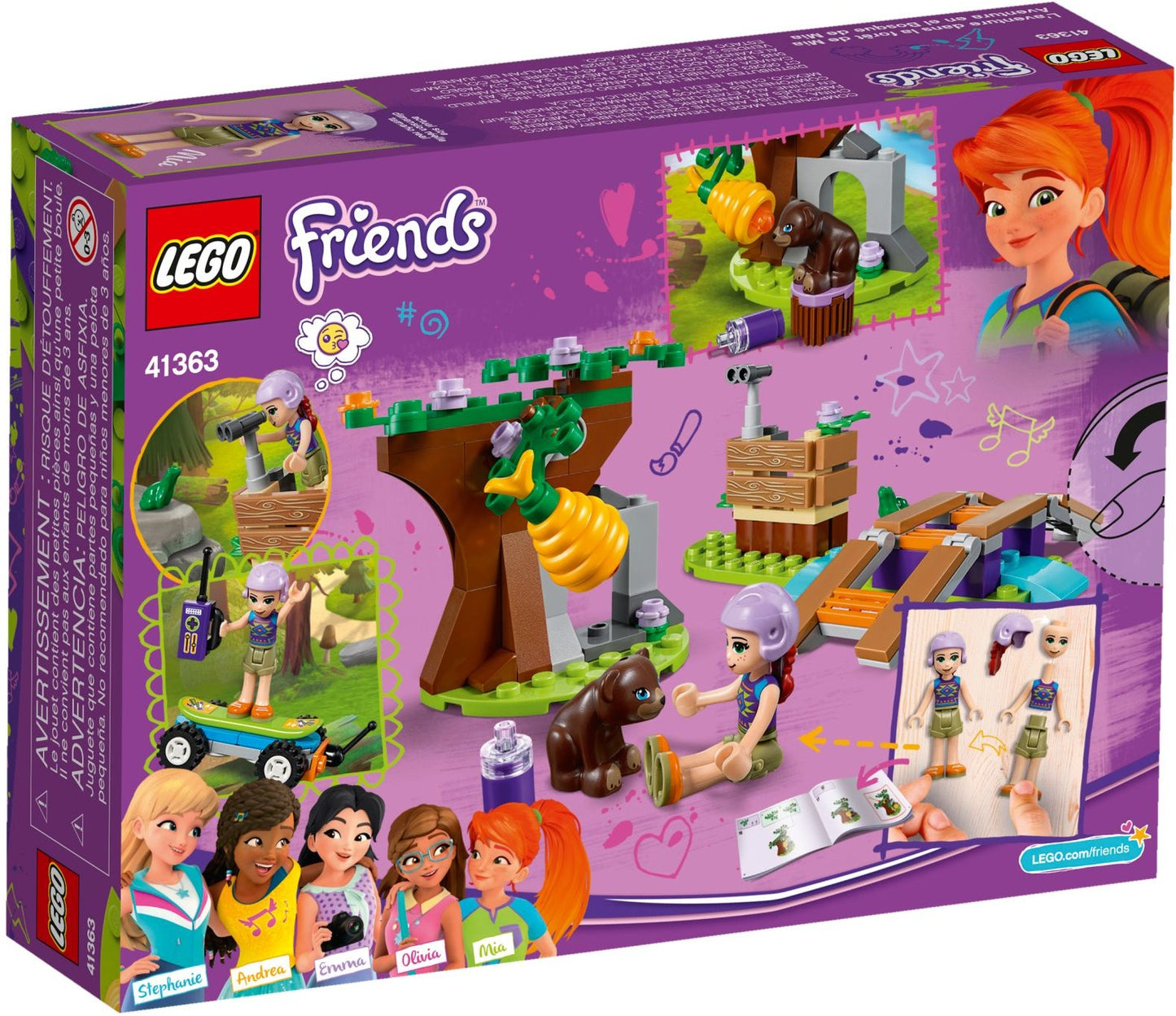 LEGO Mias Outdoor-Abenteuer 41363 Friends