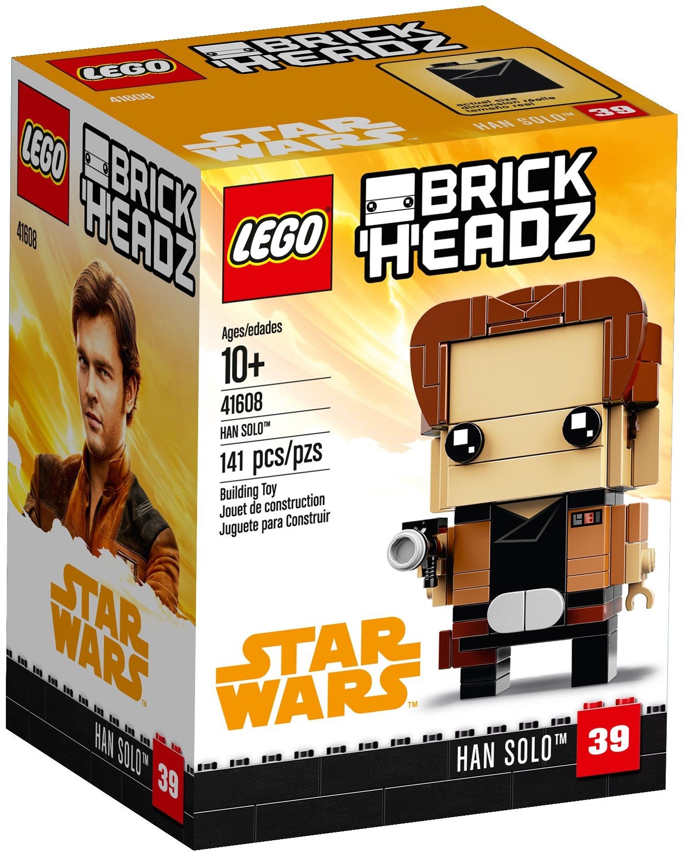 LEGO Han Solo Brickheadz 41608 Brickheadz