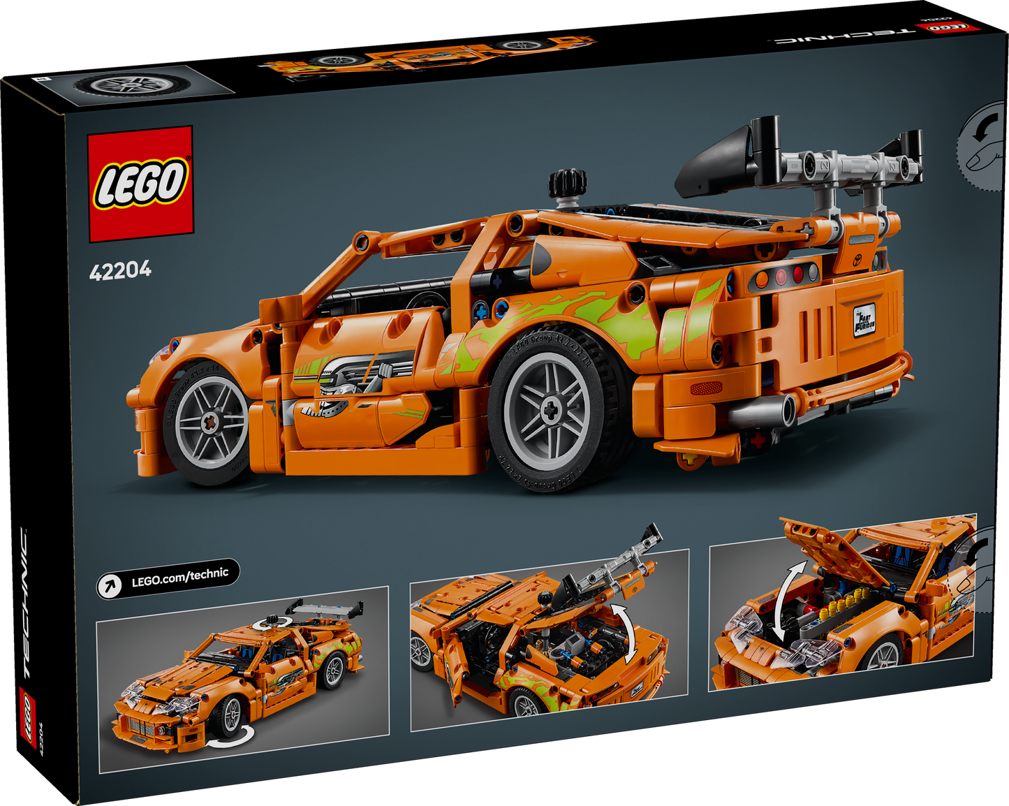 LEGO The Fast and Furious Toyota Supra Mk4 42204 Technic