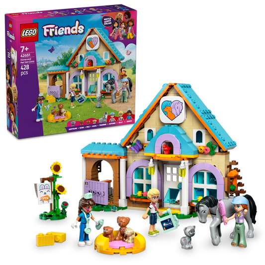 LEGO Horses and Vet Clinic 42651 Friends