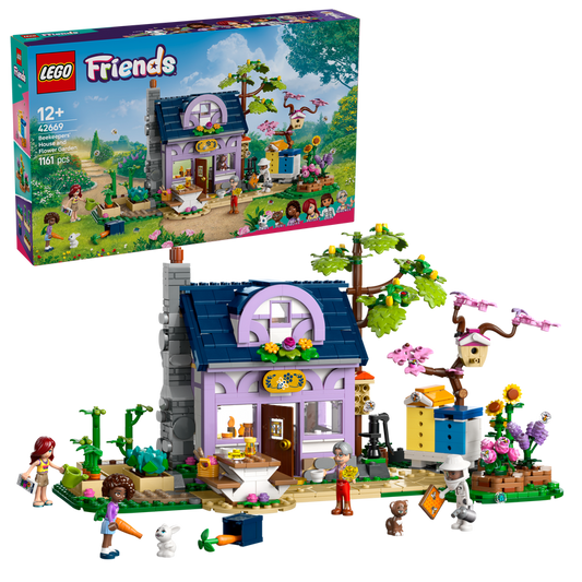 LEGO Beekeeping House and Flowers 42669 Friends (Pre-Order: January 2025)