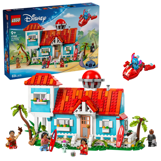 LEGO Lilo und Stitch Strandhaus 43268 Disney