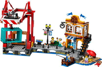 LEGO Harbor with freighter 60422 City