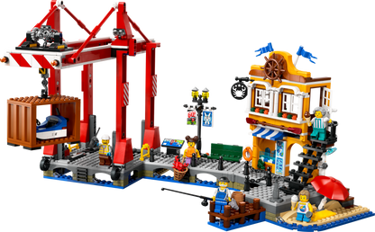 LEGO Harbor with freighter 60422 City