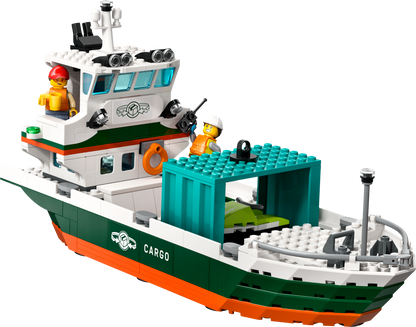 LEGO Harbor with freighter 60422 City