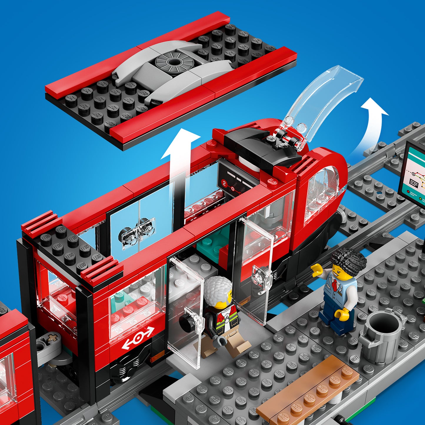 LEGO City Tram and Station 60423 City (Pre-Order: expected August)