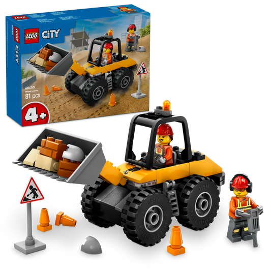 LEGO Gelber Radladerbagger 60450 City