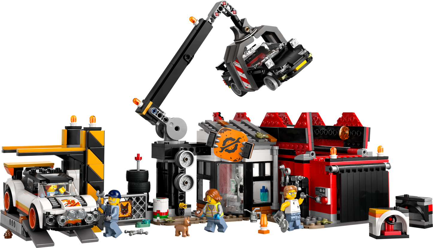 LEGO Scrapyard with Cars 60472 City (Pre-Order: January 2024)