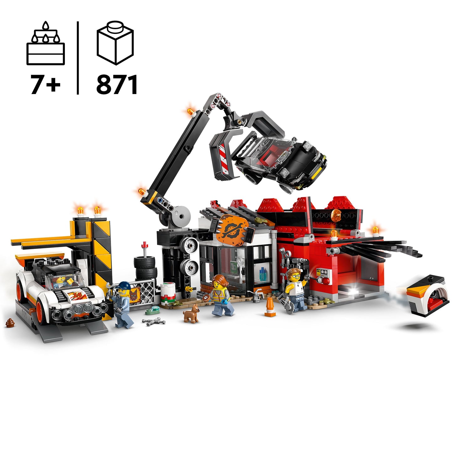 LEGO Scrapyard with Cars 60472 City (Pre-Order: January 2024)