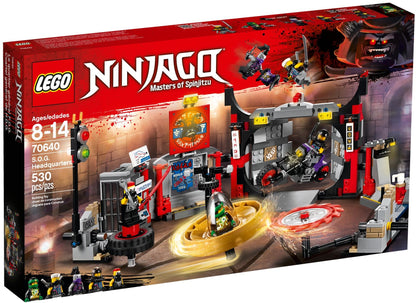 LEGO Das SOG-Hauptquartier mit Lloyd und anderen Minifiguren 70640 Ninjago