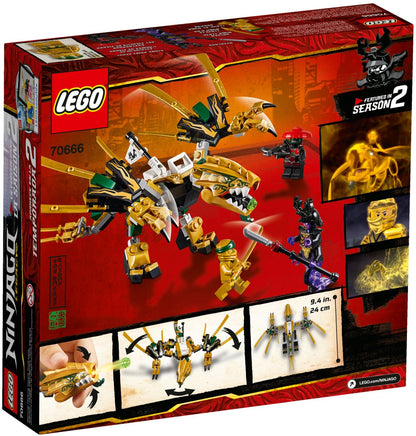 LEGO Gouden Draak met Ninja Lloyd 70666 Ninjago