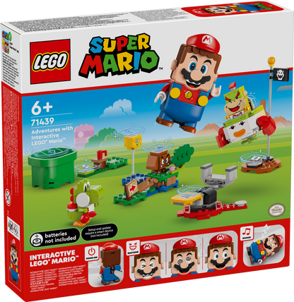 LEGO-Abenteuer mit dem interaktiven LEGO® Mario™ 71439 SuperMario