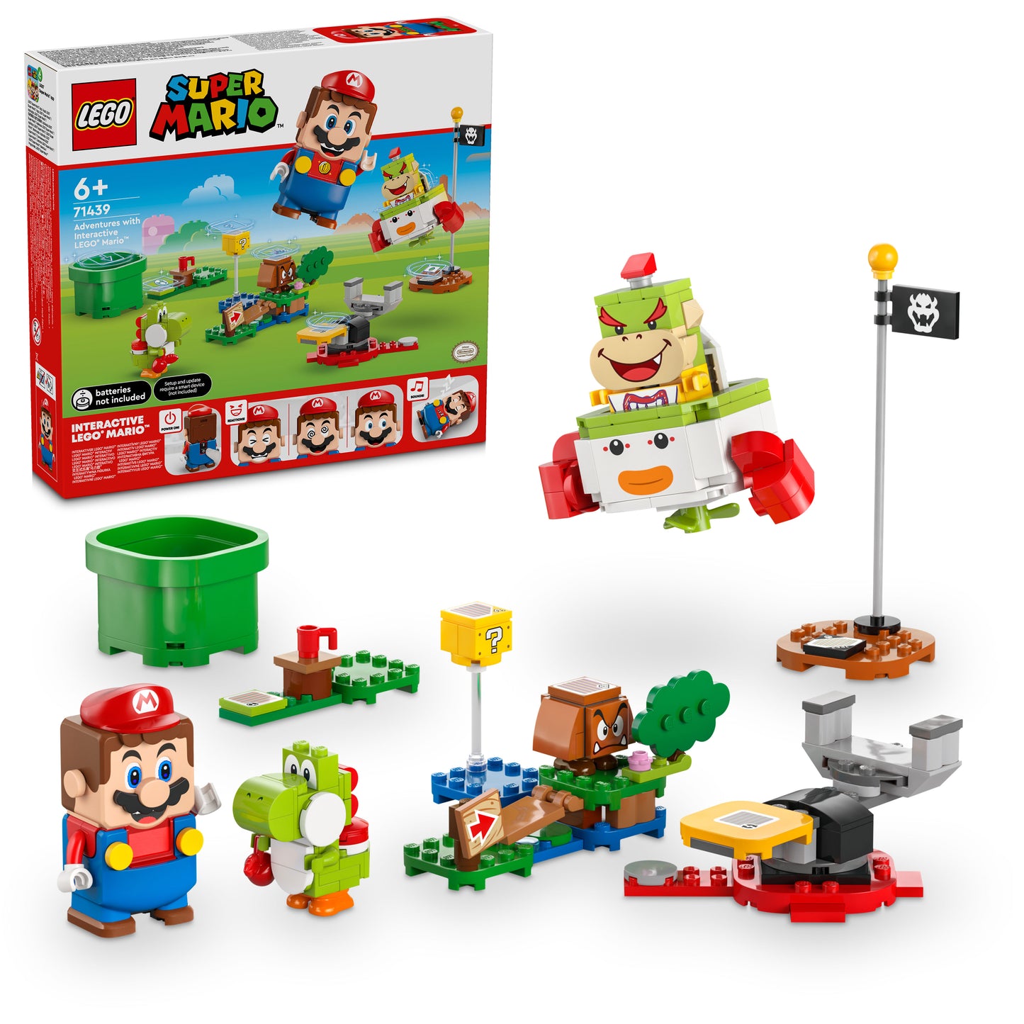 LEGO Adventures with interactive LEGO® Mario™ 71439 SuperMario