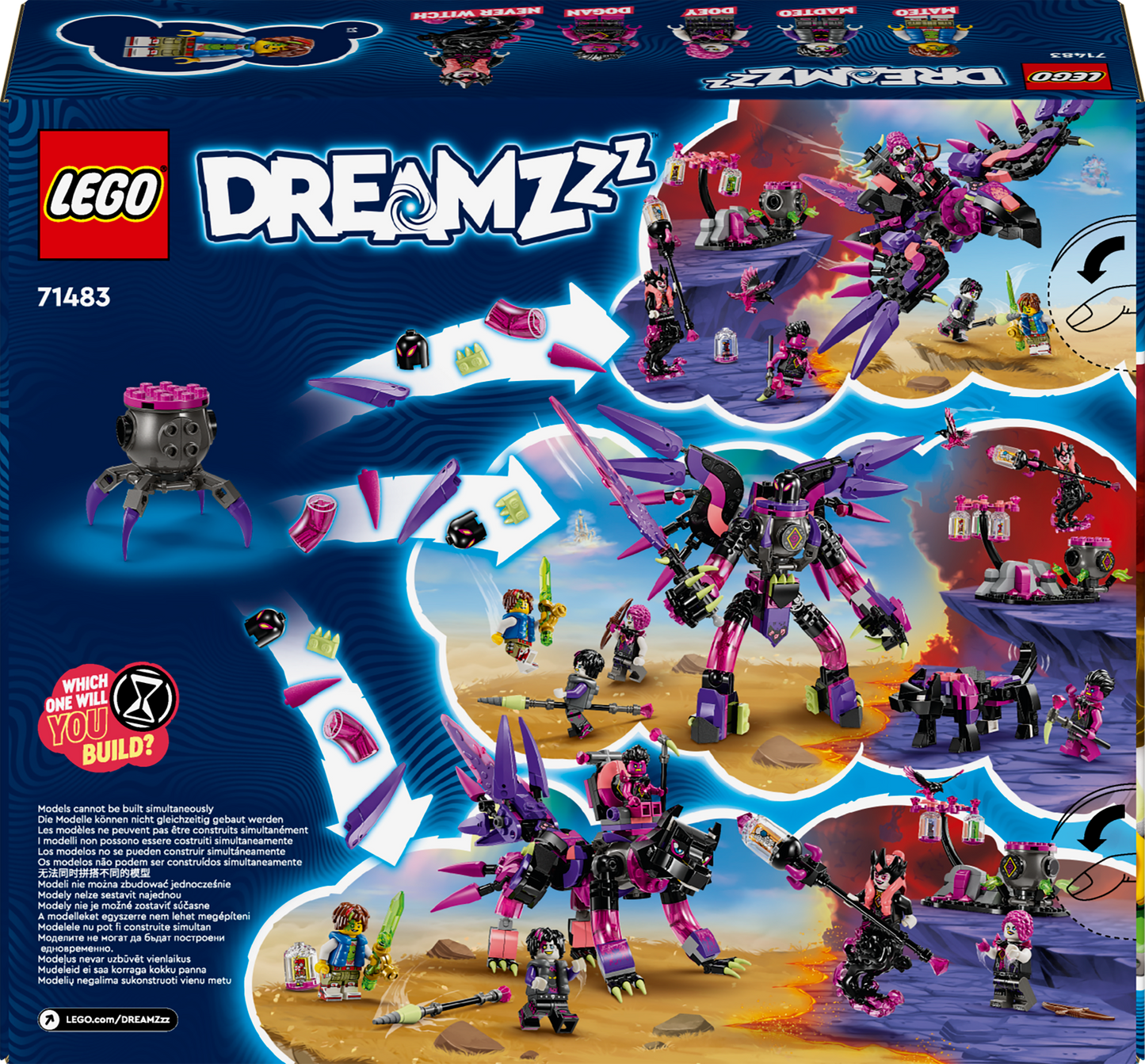 LEGO The Never Witch's Nightmare Creatures 71483 Dreamzzz