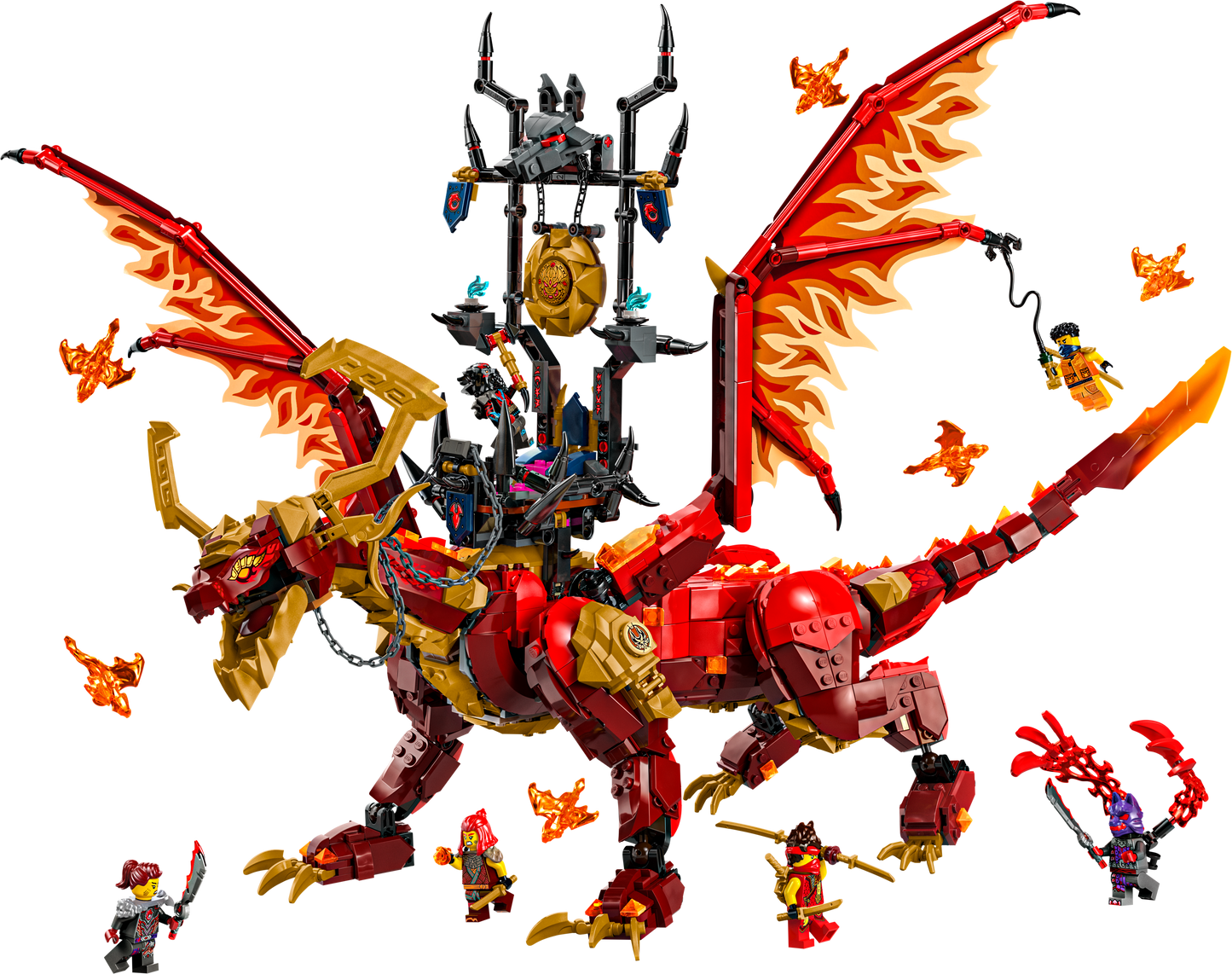 LEGO Source Dragon of Motion 71822 Ninjago