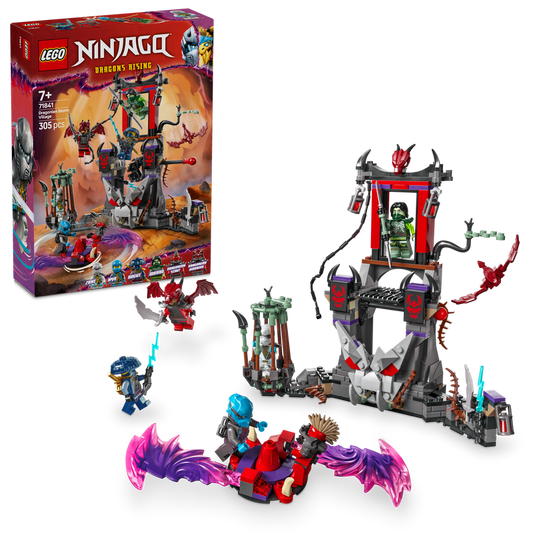 LEGO 71841 Draconian Village: Experience epic ninja adventures!