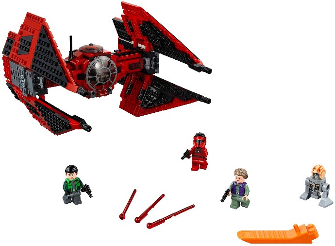 LEGO Major Vonregs TIE Fighter inklusive Vonreg, Kaz Xiono, Leia und Bucket 75240 StarWars