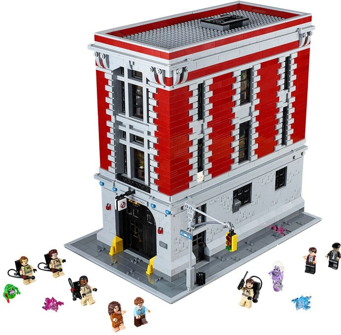 LEGO Brandweer kazerne Ghostbusters Firehouse 75827 Icons (USED)