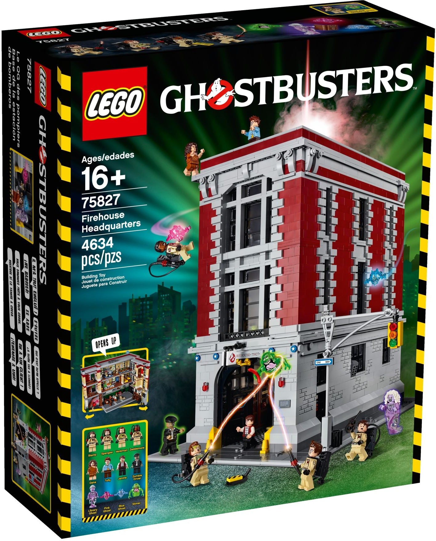 LEGO Brandweer kazerne Ghostbusters Firehouse 75827 Icons (USED)